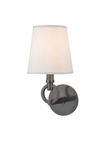 Malibu 1-Light Wall Sconce in Old Bronze.